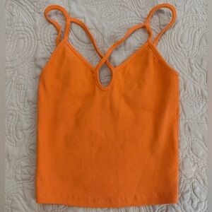 NWT Zara Orange Camisole Top size Small